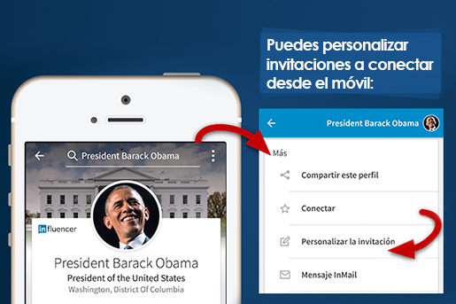 app de LinkedIn: cómo personalizar invitaciones desde el móvil