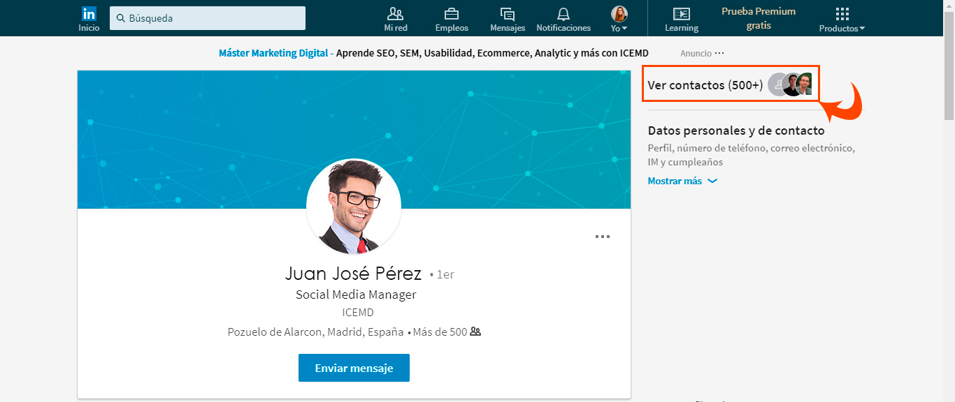 Contacto LinkedIn