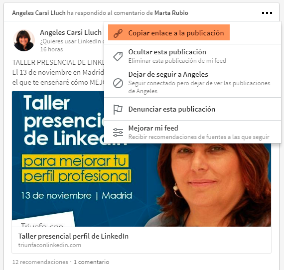 LinkedIn qué es ejemplo