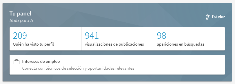 Tu panel de vistos Qué significa otros perfiles vistos en LinkedIn: Quién ha visto mi perfil - Quién ve mi perfil