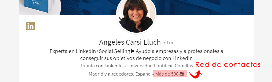 Contactos red de LinkedIn