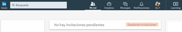 Curiosidades LinkedIn - gestionar invitaciones