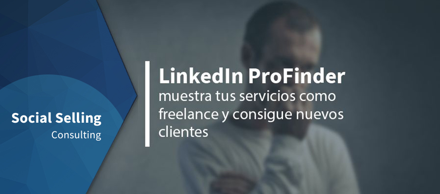 LinkedIn ProFinder, muestra tus servicios como freelance