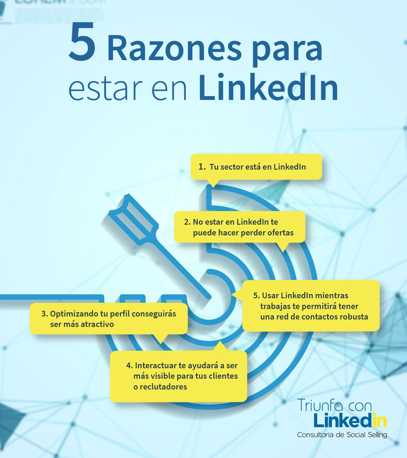 Razones para estar en LinkedIn razones para estar en linkedin