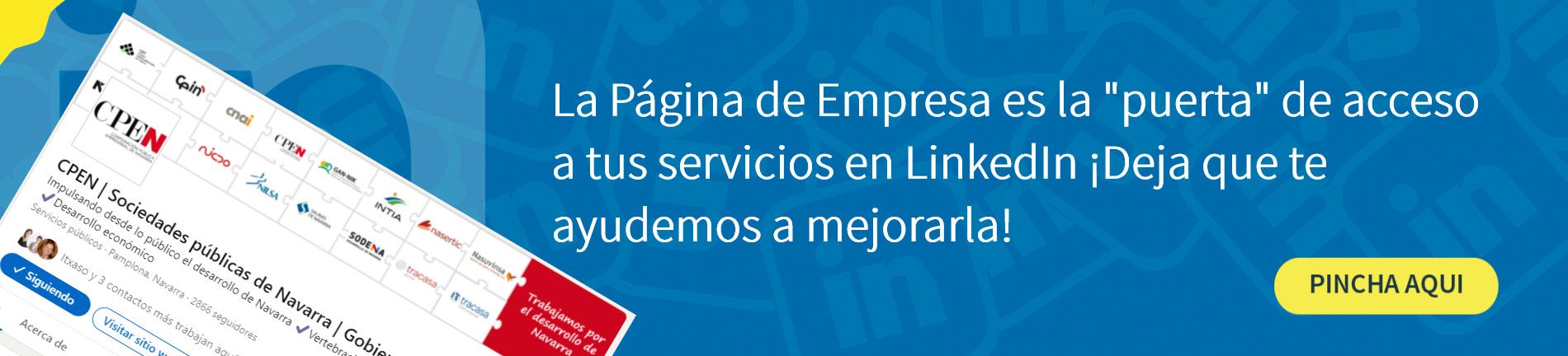 Página de empresa en LinkedIn