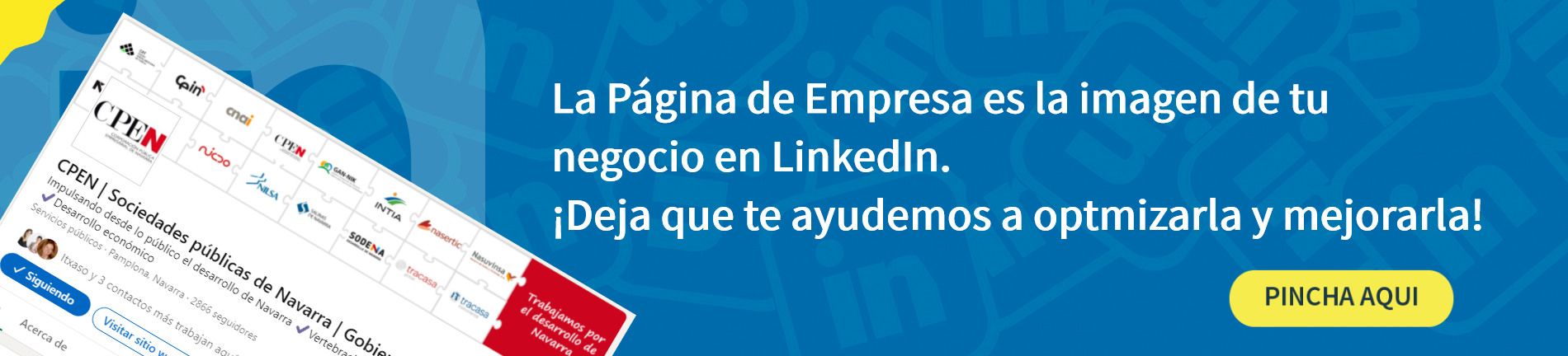 Página de empresa en LinkedIn